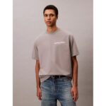 Ck Lv04rc829g Ss 16s Calvın Kleın Bauhaus Grap Erkek Tshırt – GRİ
