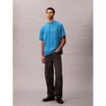 Ck Lv04rc829g Ss 16s Calvın Kleın Bauhaus Grap Erkek Tshırt – MAVİ - Görsel 2