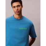 Ck Lv04rc829g Ss 16s Calvın Kleın Bauhaus Grap Erkek Tshırt – MAVİ - Görsel 3