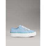 Ck Yw0yw01838 Vulc Flatform Ctn Logo Tag Kadın Sneakers – MAVİ - Görsel 2