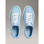 Ck Yw0yw01838 Vulc Flatform Ctn Logo Tag Kadın Sneakers – MAVİ - Görsel 3