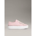 Ck Yw0yw01838 Vulc Flatform Ctn Logo Tag Kadın Sneakers – PEMBE - Görsel 2