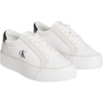 Ck Yw0yw01896 Vulc Flatform Mg Nylon Mıx Kadın Sneakers – BEYAZ