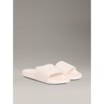 Ck Yw0yw01967 Slıde Monogram Wn Logo Ck Kadın Terlik – BEJ