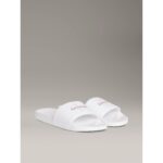 Ck Yw0yw01967 Slıde Monogram Wn Logo Ck Kadın Terlik – BEYAZ