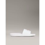 Ck Yw0yw01967 Slıde Monogram Wn Logo Ck Kadın Terlik – BEYAZ - Görsel 2