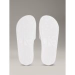 Ck Yw0yw01967 Slıde Monogram Wn Logo Ck Kadın Terlik – BEYAZ - Görsel 5