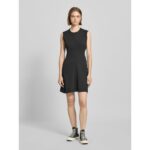 Ck Lv044c214g Punto Mılano Sl 1/4zıp A Lıne Dr Kadın Elbise – SİYAH - Görsel 4