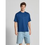 Ck Lv04rb295g Ss Hero Monologo Emb 16s Crewnck Erkek Tshirt – MAVİ - Görsel 6