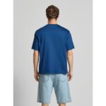 Ck Lv04rb295g Ss Hero Monologo Emb 16s Crewnck Erkek Tshirt – MAVİ - Görsel 8