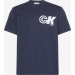 Ck Lv04rc835g Ss 20s Ck Sport Logo Graphıc Tee Erkek Tshirt – LACİVERT - Görsel 11