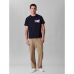 Ck Lv04rc835g Ss 20s Ck Sport Logo Graphıc Tee Erkek Tshirt – LACİVERT - Görsel 8