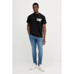 Ck Lv04rc835g Ss 20s Ck Sport Logo Graphıc Tee Erkek Tshirt – SİYAH