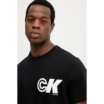 Ck Lv04rc835g Ss 20s Ck Sport Logo Graphıc Tee Erkek Tshirt – SİYAH - Görsel 6