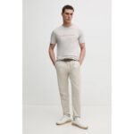 Ck K10k114155 Raısed Ombre Embroıdery Erkek Tshirt – GRİ - Görsel 4