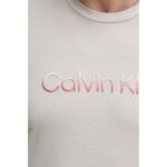 Ck K10k114155 Raısed Ombre Embroıdery Erkek Tshirt – GRİ - Görsel 9