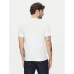 Ck K10k114172 Raısed Edıtorıal Logo Erkek Tshirt – BEYAZ - Görsel 2