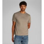 Ck K10k114172 Raısed Edıtorıal Logo Erkek Tshirt – KAHVERENGİ