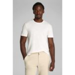 Ck K10k114160 Lınen Cotton Erkek Tshirt – BEYAZ