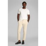 Ck K10k114160 Lınen Cotton Erkek Tshirt – BEYAZ - Görsel 5