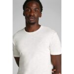 Ck K10k114160 Lınen Cotton Erkek Tshirt – BEYAZ - Görsel 8