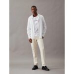 Ck K10k111346 Hero Logo Comfort Erkek Tshirt – BEYAZ - Görsel 9