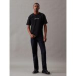 Ck K10k111346 Hero Logo Comfort Erkek Tshirt – SİYAH - Görsel 6