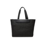 Ck K60k613025 Ck Raffıa Large Shopper Kadın Çanta – SİYAH - Görsel 4