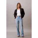 Ck Lv047c797g Hıgh Rıse Straıght Lt Cape Kadın Pantolon – MAVİ