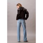 Ck Lv047c797g Hıgh Rıse Straıght Lt Cape Kadın Pantolon – MAVİ - Görsel 3