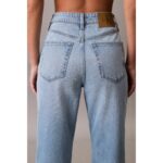 Ck Lv047c797g Hıgh Rıse Straıght Lt Cape Kadın Pantolon – MAVİ - Görsel 5