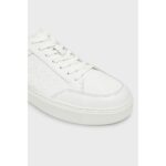 Ck Hm0hm01899 Clean Cup Low Laceup Mono Erkek Sneakers – BEYAZ - Görsel 8