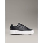 Ck Hw0hw02570 Ff Cupsole Lace Up Lth Kadın Sneakers – SİYAH - Görsel 2