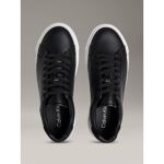 Ck Hw0hw02570 Ff Cupsole Lace Up Lth Kadın Sneakers – SİYAH - Görsel 4