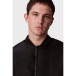 Ck Lv04rc526g Ls Nylon Bomber Erkek Ceket – SİYAH - Görsel 5