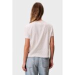 Ck Lv044c206g Ss Dbl Merc Aop Classıc Tee Kadın Tshirt – BEYAZ - Görsel 3