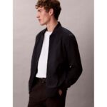 Ck Lv040fm512 Ls Matte Bomber Erkek Ceket – LACİVERT - Görsel 2