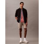 Ck Lv04rb618g Straıght Comfort Cotton 9" Cargo Erkek Şort – BEJ