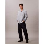 Ck Lv04rc706g Casual Classıc Boardwalk Summer Erkek Gömlek – MAVİ - Görsel 6