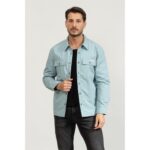 Ck Lv04rc401g Ls Cotton Fılled Rlxd Erkek Ceket – AÇIK MAVİ