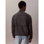 Ck Lv04rc505g Ls Crınkle Stand Collar Track Erkek Ceket – LACİVERT - Görsel 2