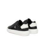 Ck Ym0ym01296 Chunky Cupsole Ru Patch Lth Erkek Sneakers – SİYAH-BEYAZ - Görsel 3