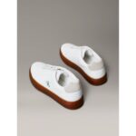 Ck Ym0ym01435 Classıc Cupsole Laceup Lth Erkek Sneakers – BEYAZ - Görsel 3