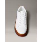 Ck Ym0ym01435 Classıc Cupsole Laceup Lth Erkek Sneakers – BEYAZ - Görsel 4