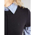 Ck Lv047c241g A- Punto Mılano Kadın Elbise – SİYAH - Görsel 2