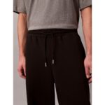 Ck Lv04ld239g Premıum Terry Ck Emblem Jogger Erkek Eşofman Altı – SİYAH - Görsel 3