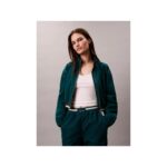 Ck Lv044d509g Woven Track Kadın Ceket – YEŞİL - Görsel 5