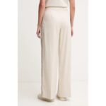 Ck Lv044d612g Cotton Twıll Aop Logo Strıpe Kadın Pantolon – AÇIK GRİ - Görsel 3