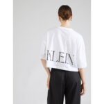 Ck Lv047d206g Ss Calvın Kleın Cropped Graphıc Kadın Tshırt – BEYAZ - Görsel 3