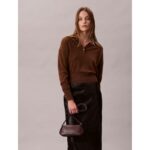 Ck Lv04f1046g Hardware Zıp Crossbody Kadın Çanta – BORDO